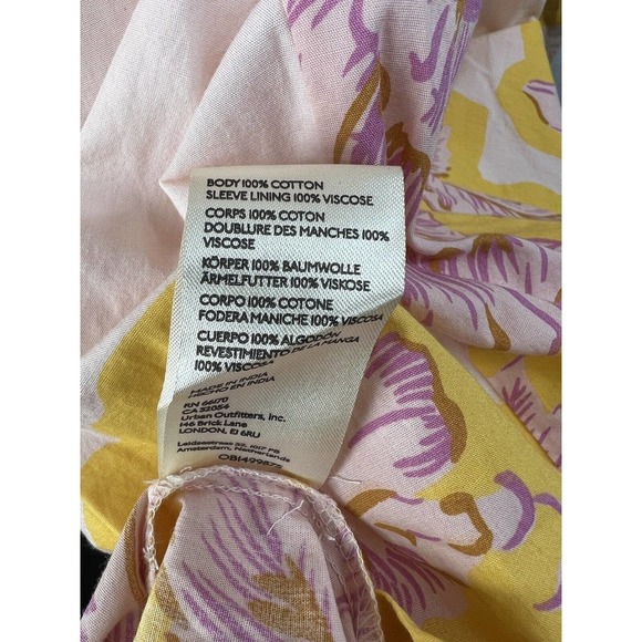 Free People Kalina Printed Midi Dress Size Xsmall - Picture 14 of 14